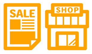 チラシ・店舗検索のイメージ